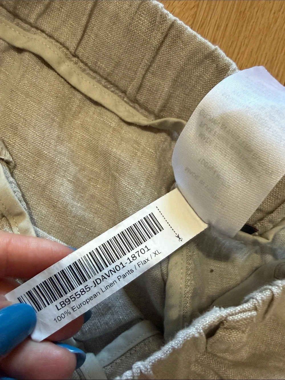 Quince 100% European Linen Pants Flax Sz XL